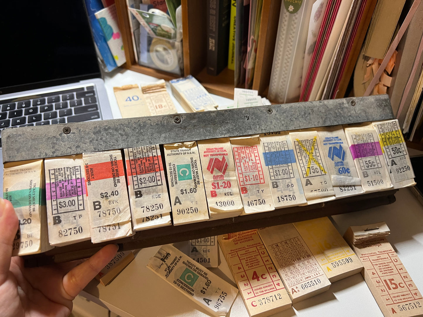 35 pcs Australian Vintage Thin tickets (LIMITED STOCK)