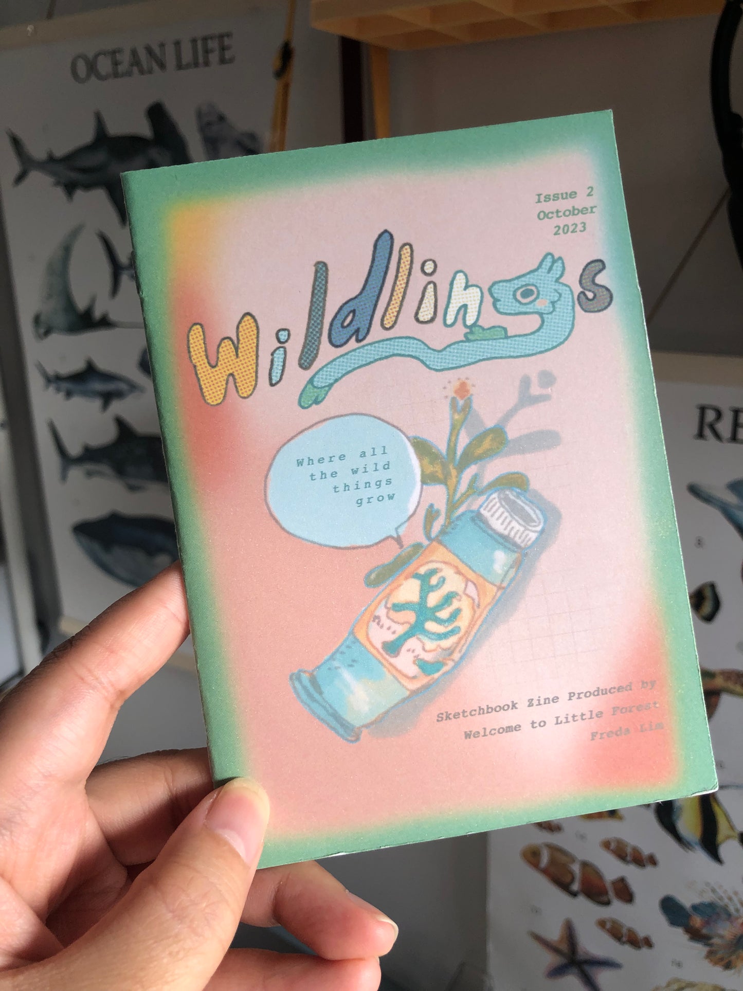 Wildlings Zine - A handmade Product by Freda.E of Little Forest Shop (LFSO)