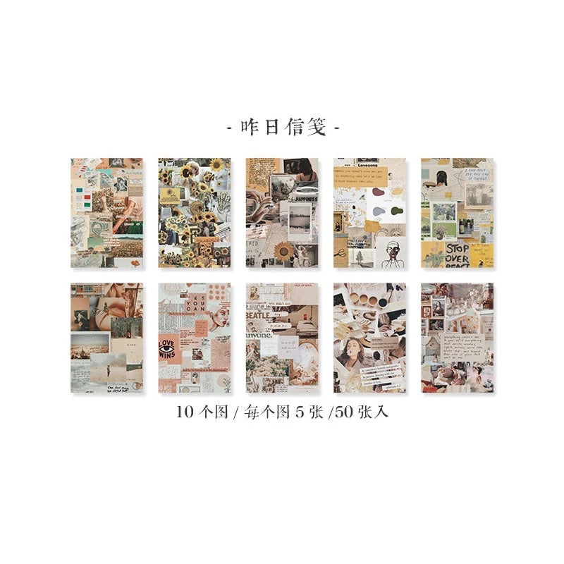 Vintage Zakka Collage Style Pattern Booklet