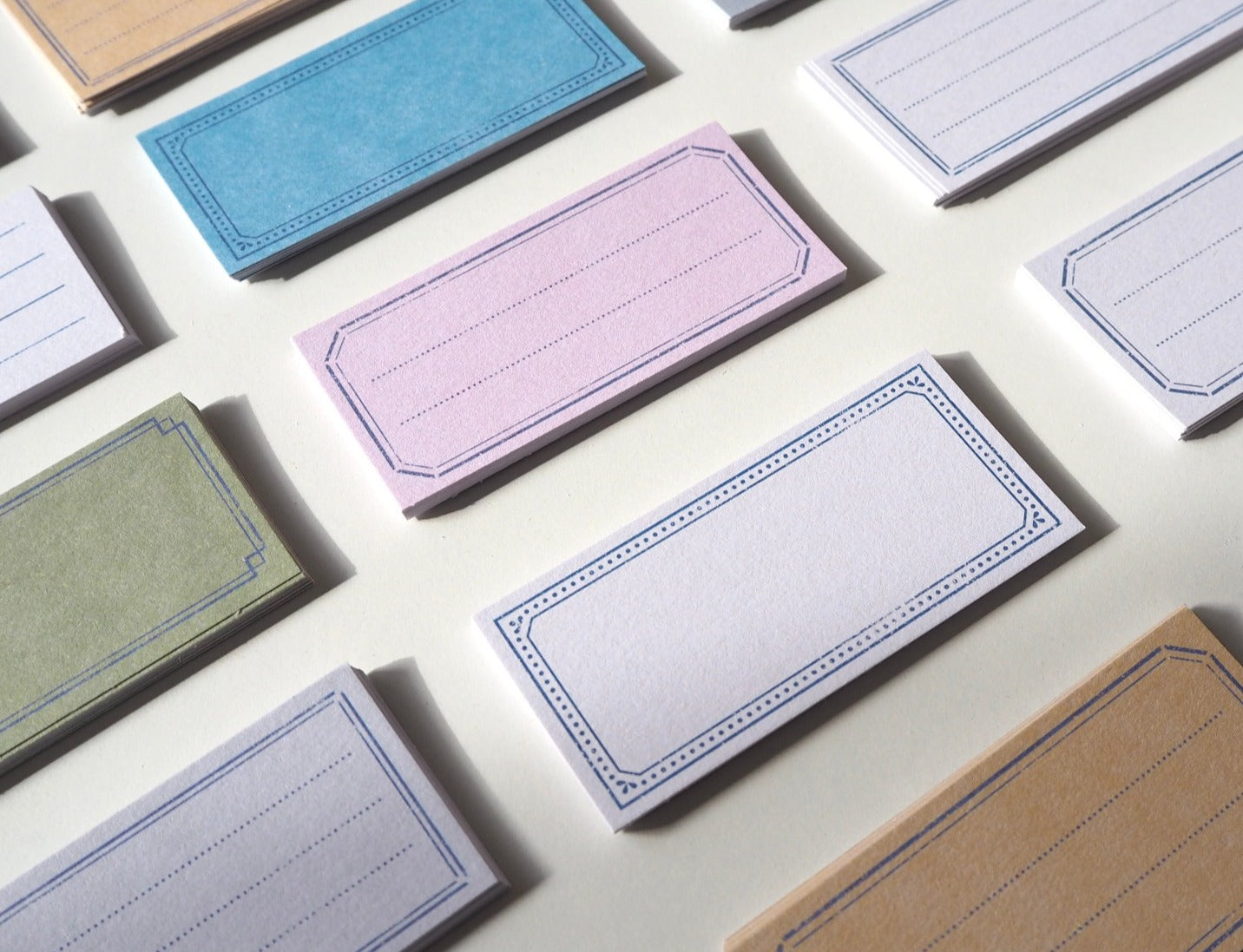 Beautiful Collage Card Collection Box of Writing Cards 15 designs 225 cards