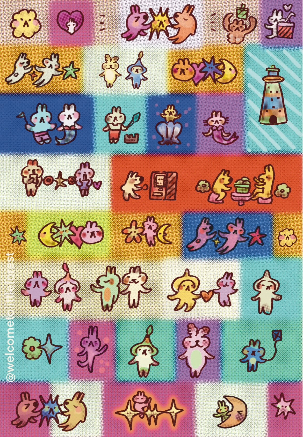 Little Moments sticker sheet