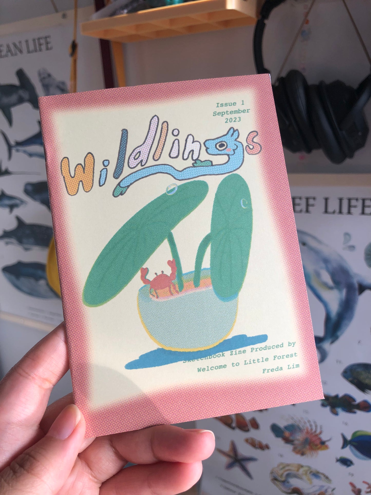 Wildlings Zine - A handmade Product by Freda.E of Little Forest Shop (LFSO)